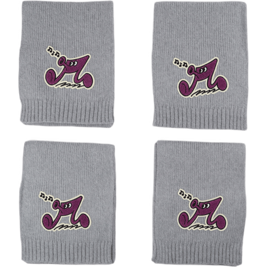 Singing Note Scarf Dusky