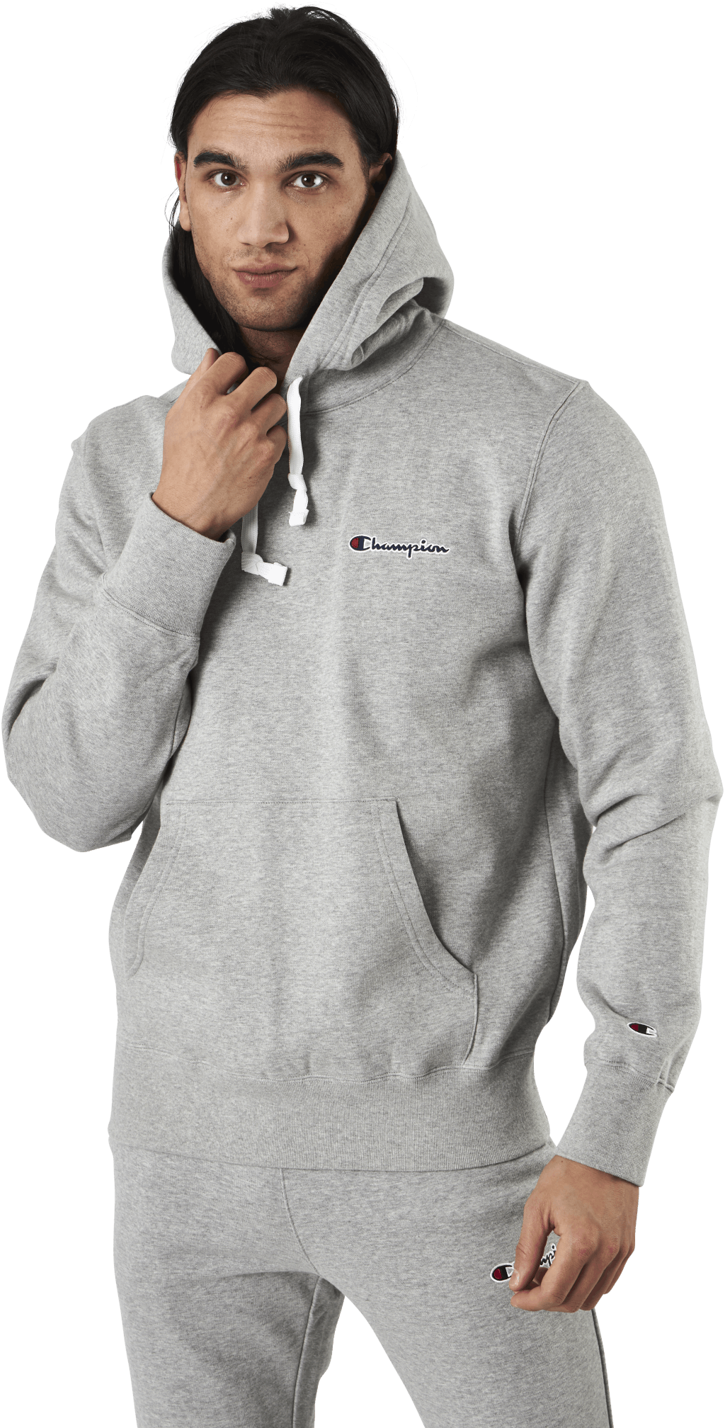 Hooded Sweatshirt Nogm, Male, Apparels, hoodies and sweatshirts, Grey, M