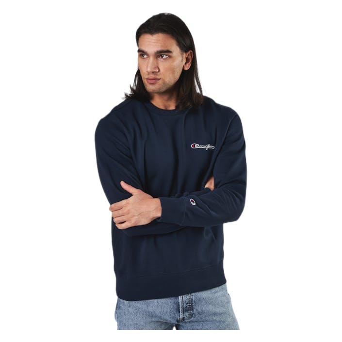 Crewneck Sweatshirt Nvb, Male, Odevy, mikiny a mikiny, Modrá, M