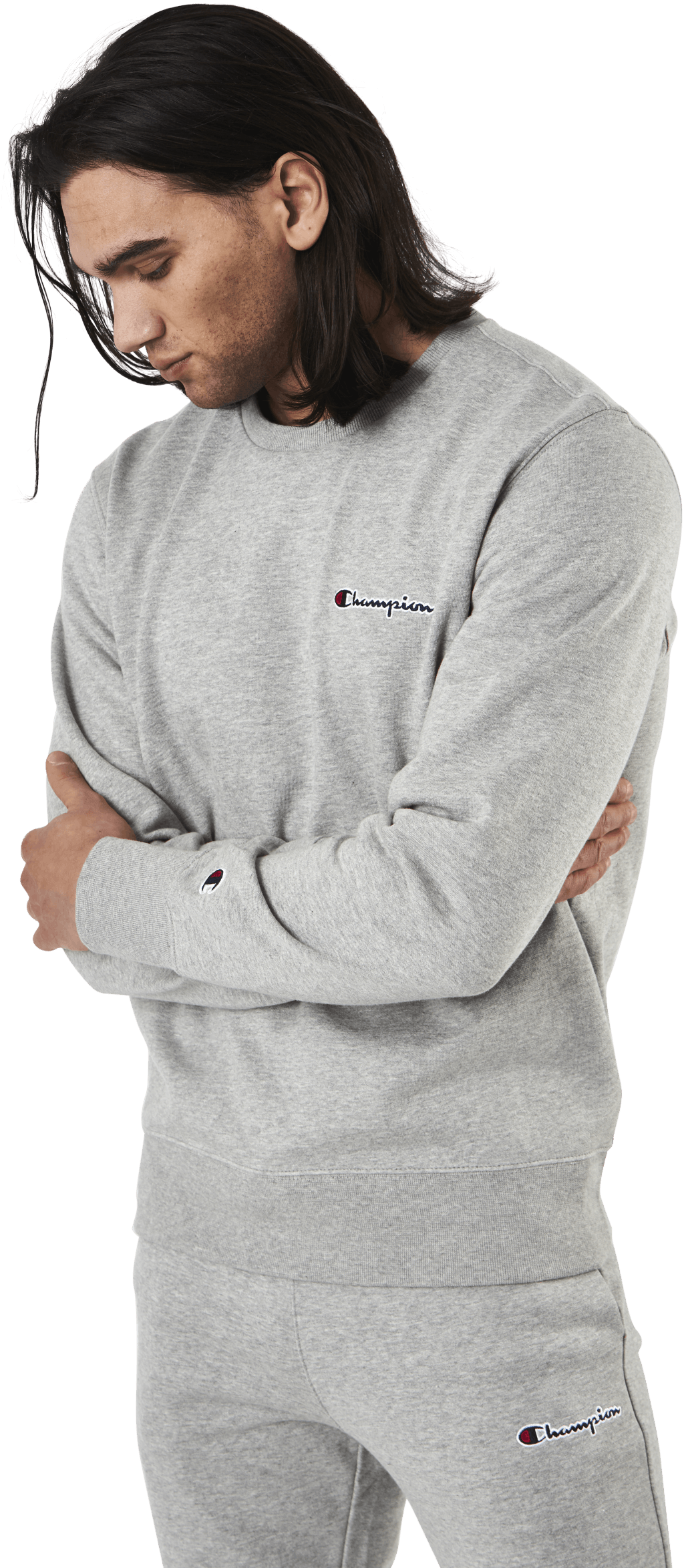 Crewneck Sweatshirt Nogm, Male, Abbigliamento, felpe con cappuccio e felpe, Grigio, L