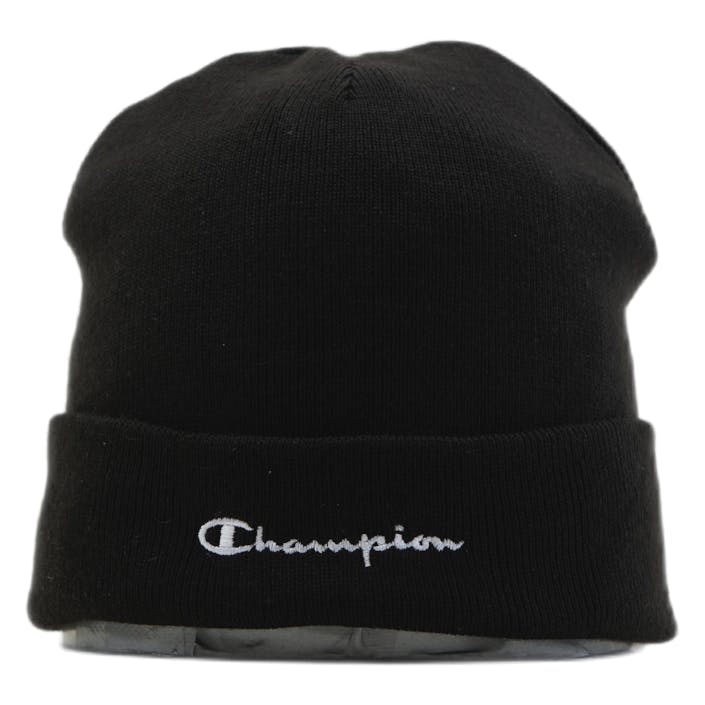 Beanie Cap Nbk, Unisex, Klær, luer og caps, Svart, ONESIZE