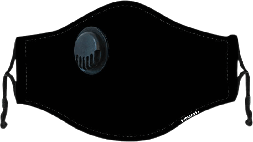 Li Adult Hero Mask Black Black