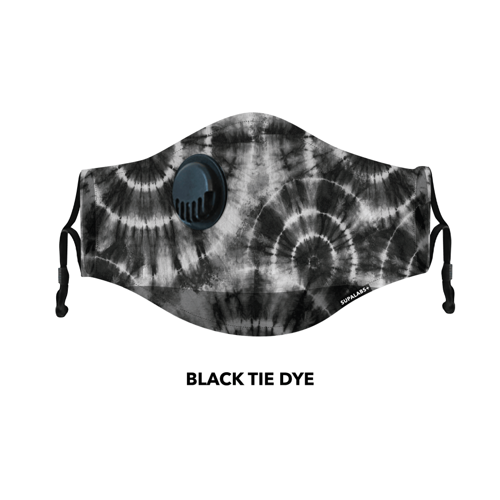 Li Adult Hero Mask Black Tie D Black Tie Dye