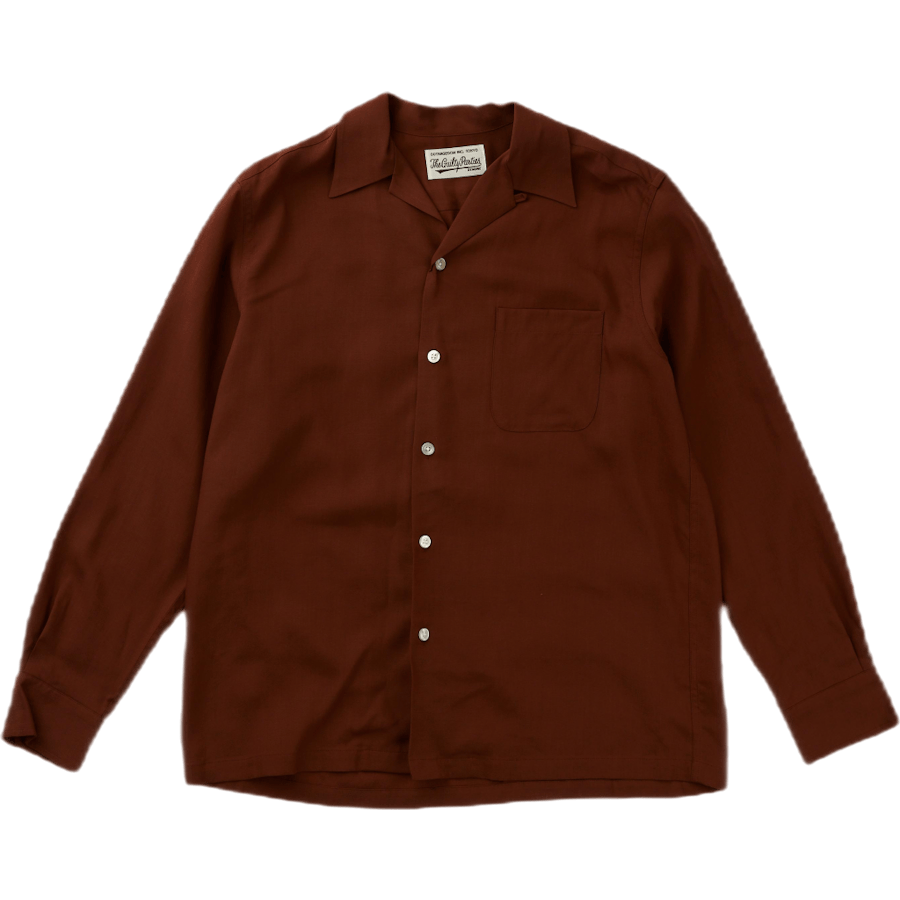 50’s Shirt L/s ( Type-2 ) Brown