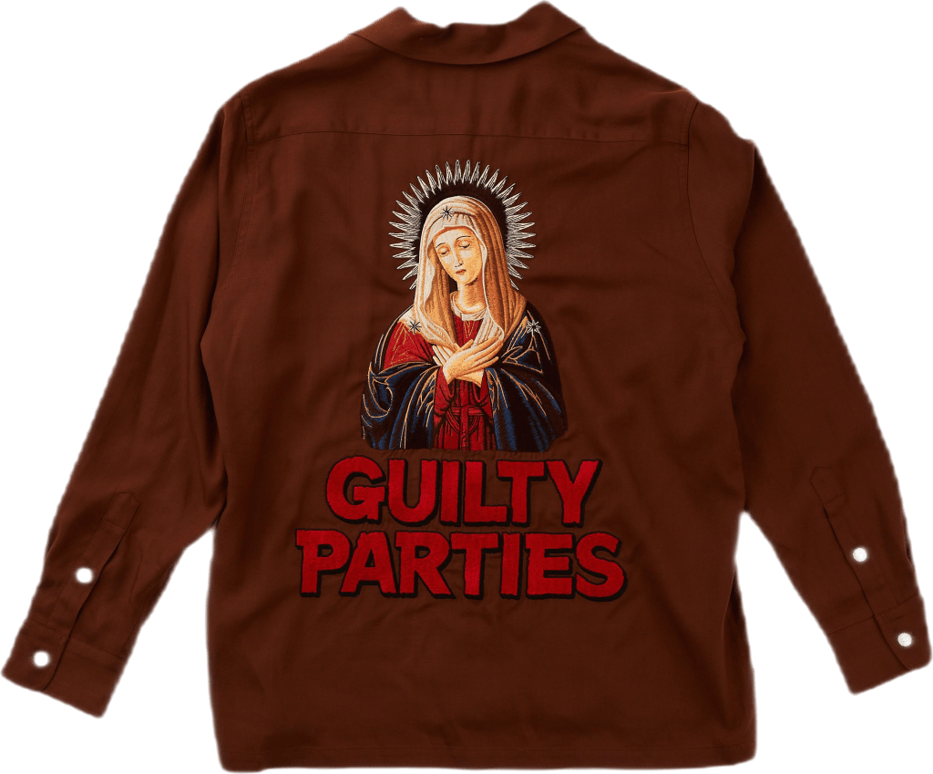 50's Shirt L/s ( Type-2 ) Brown - Bild 3