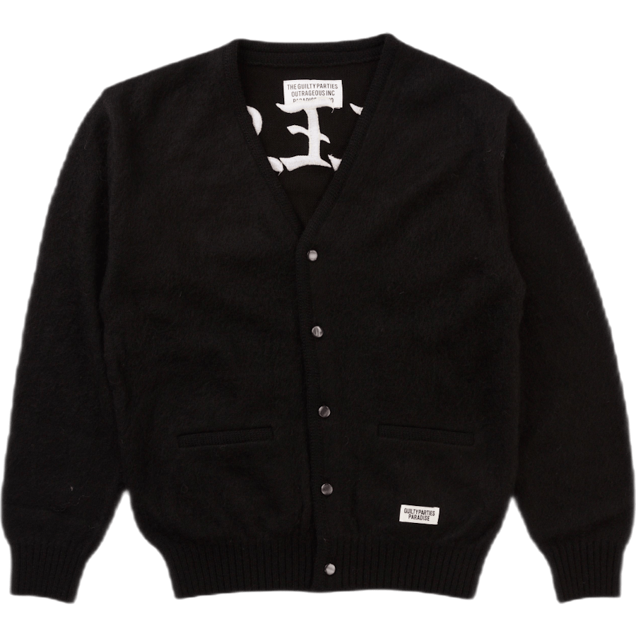 Mohair Cardigan ( Type-2 ) Black