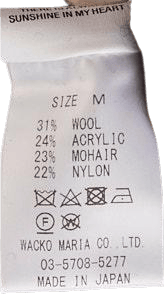 Mohair Cardigan ( Type-2 ) Black - Bild 4