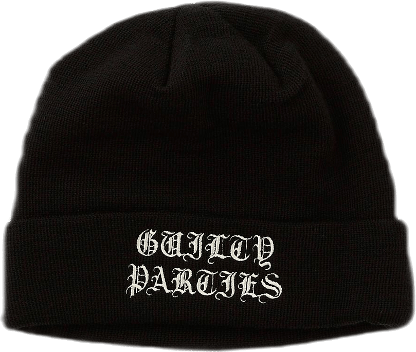 Corduroy 6 Panel Cap Black