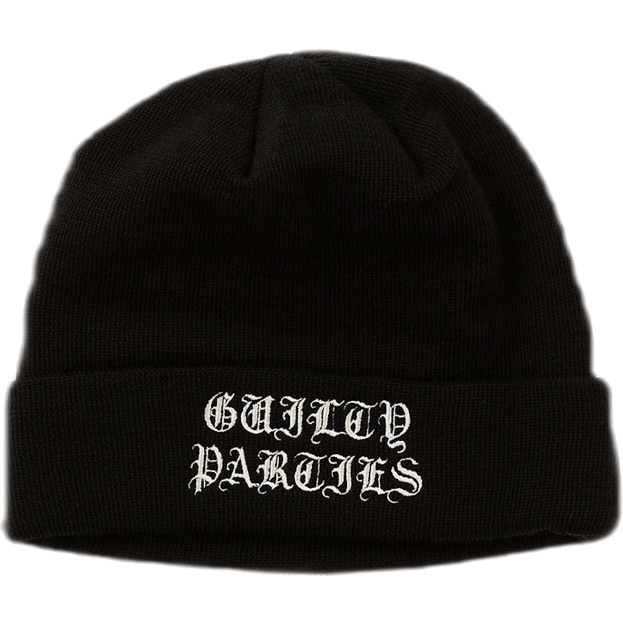 Corduroy 6 Panel Cap Black