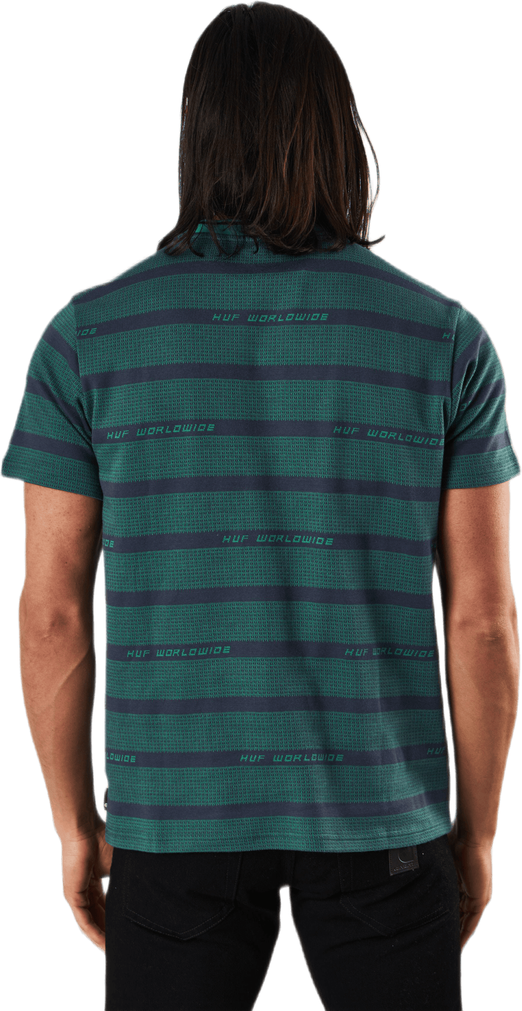 Enzo Striped S/s Knit Top Dynamic Cobalt - Bild 4