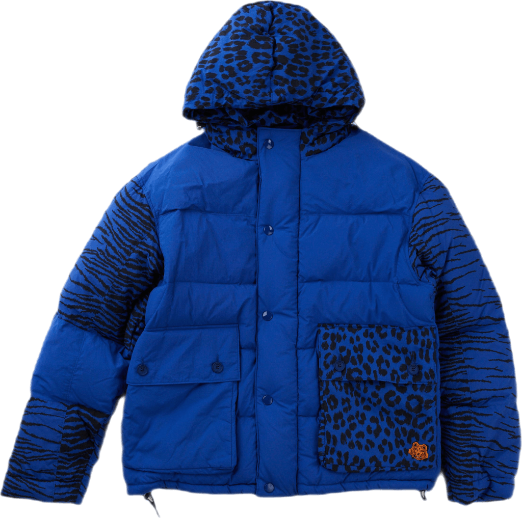 Down Jacket Royal Blue, Male, Bekleidung, Jacken, Blau, L
