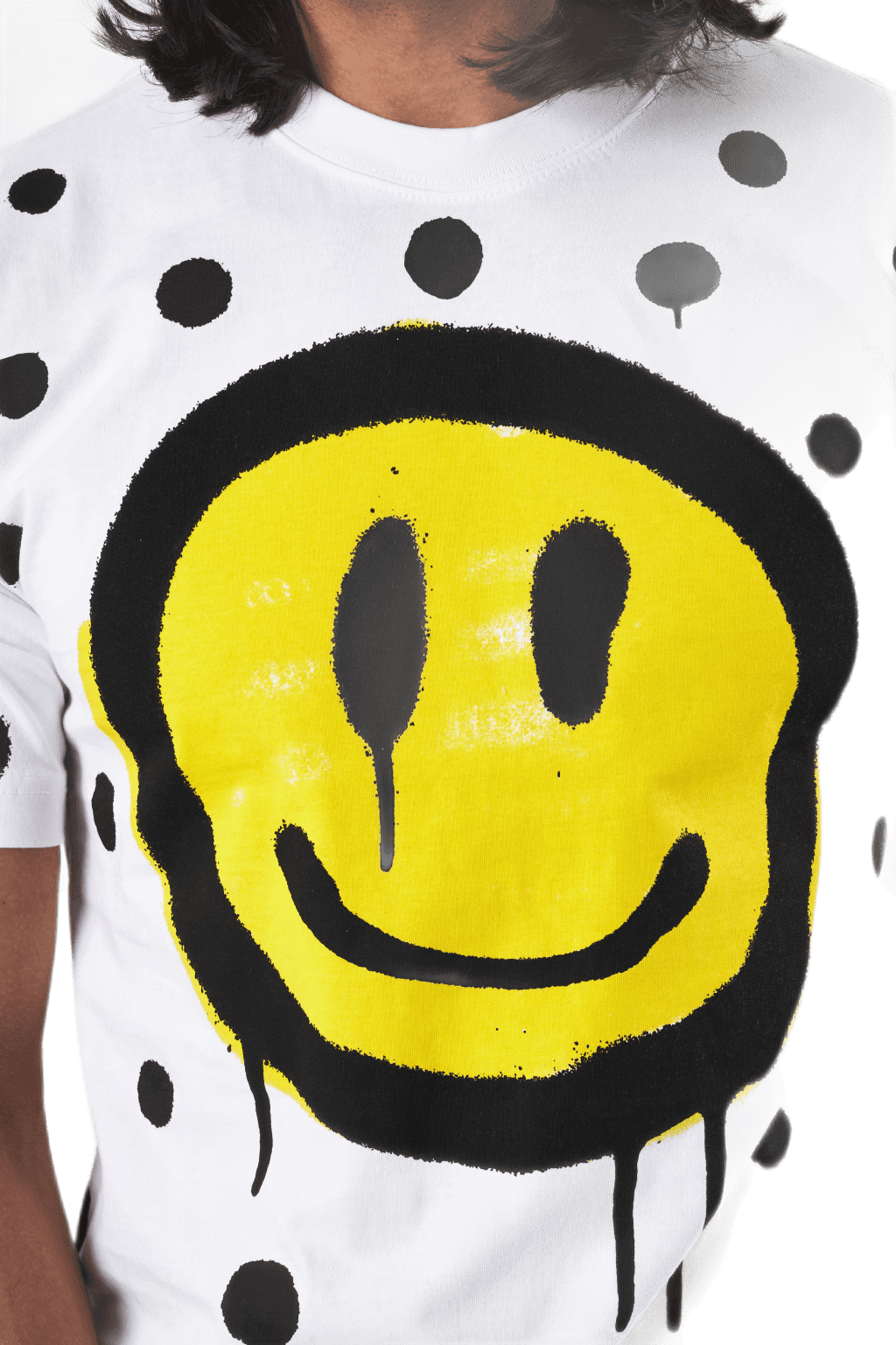 Smiley Vandal Tee White - Bild 4