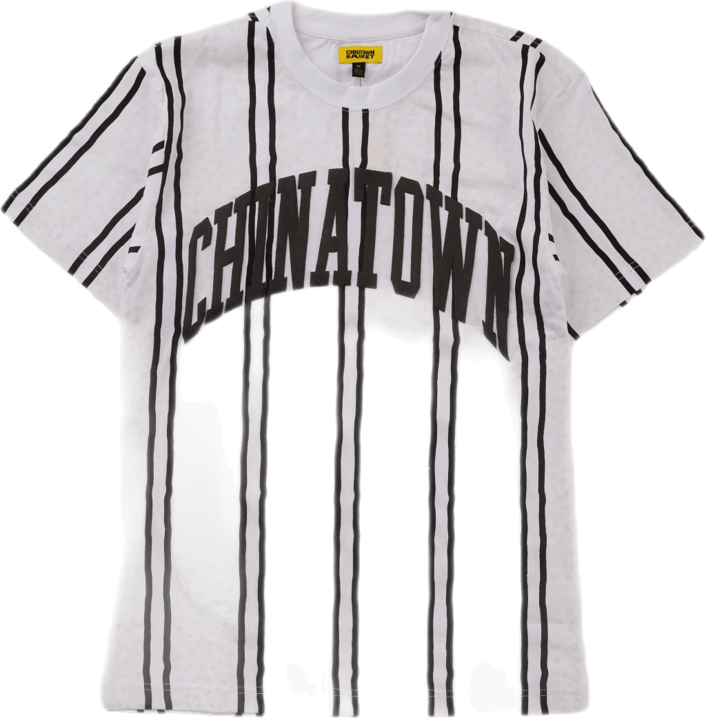 Uv Striped Tee White, Unisex, Vaatteet, Tops, Valkoinen, XL