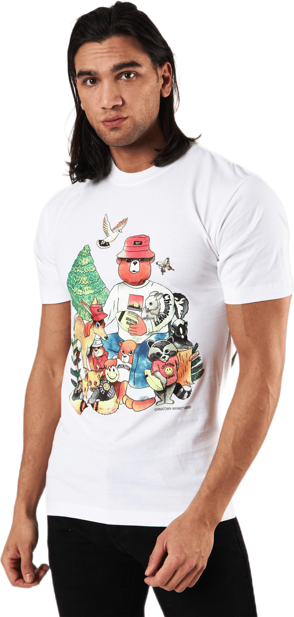 Smiley Friends Tee White - Bild 2