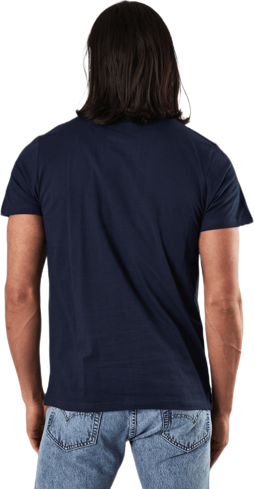 T-shirt Stockholm Cross Stitch Navy - Bild 3