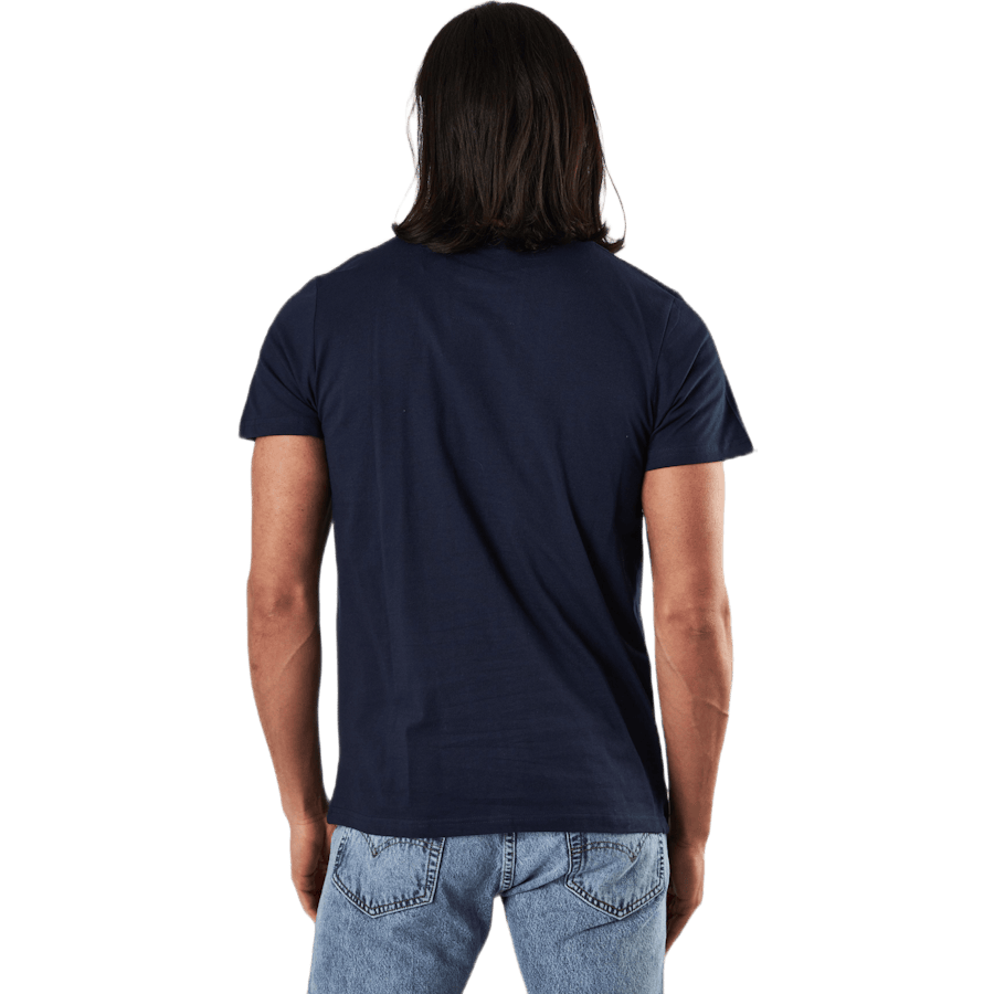 T-shirt Stockholm Cross Stitch Navy - Bild 3