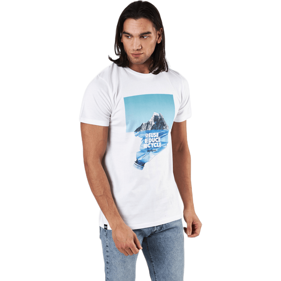 T-shirt Stockholm Recycle Moun White