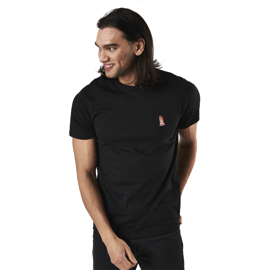 T-shirt Stockholm Peach Black