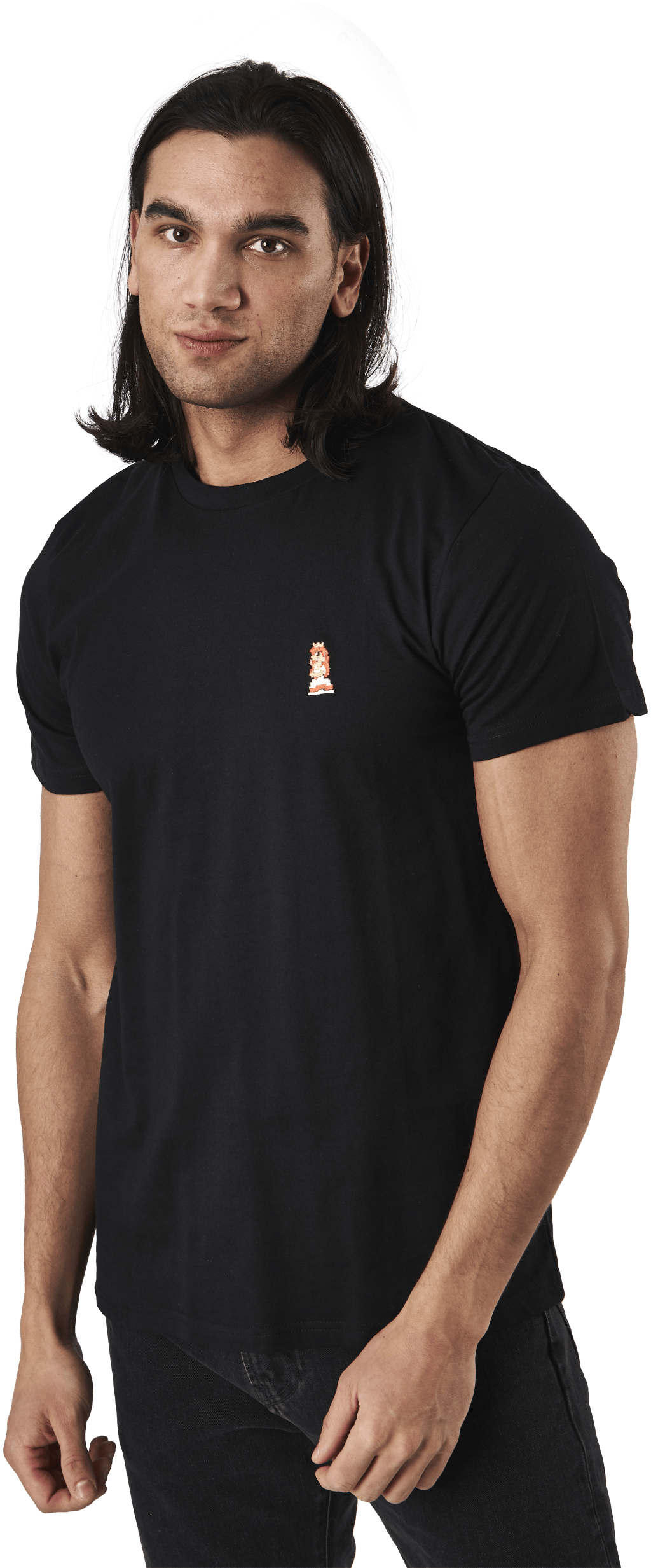 T-shirt Stockholm Peach Black - Bild 2