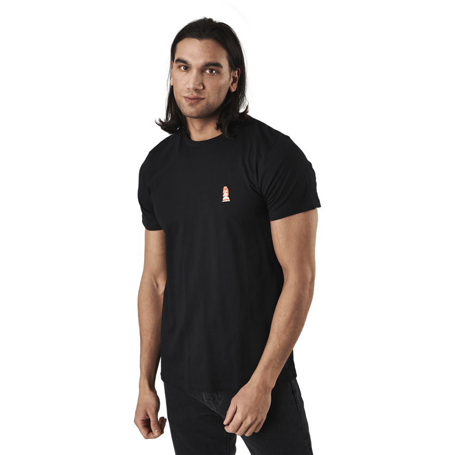 T-shirt Stockholm Peach Black - Bild 2