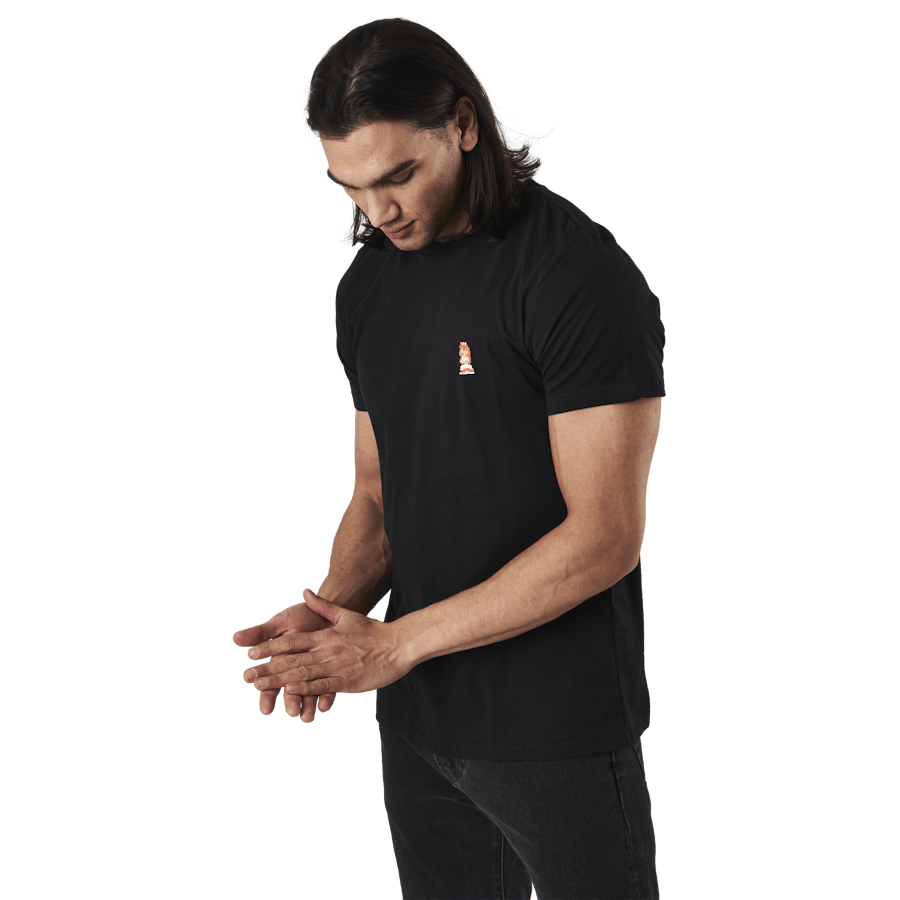 T-shirt Stockholm Peach Black - Bild 4