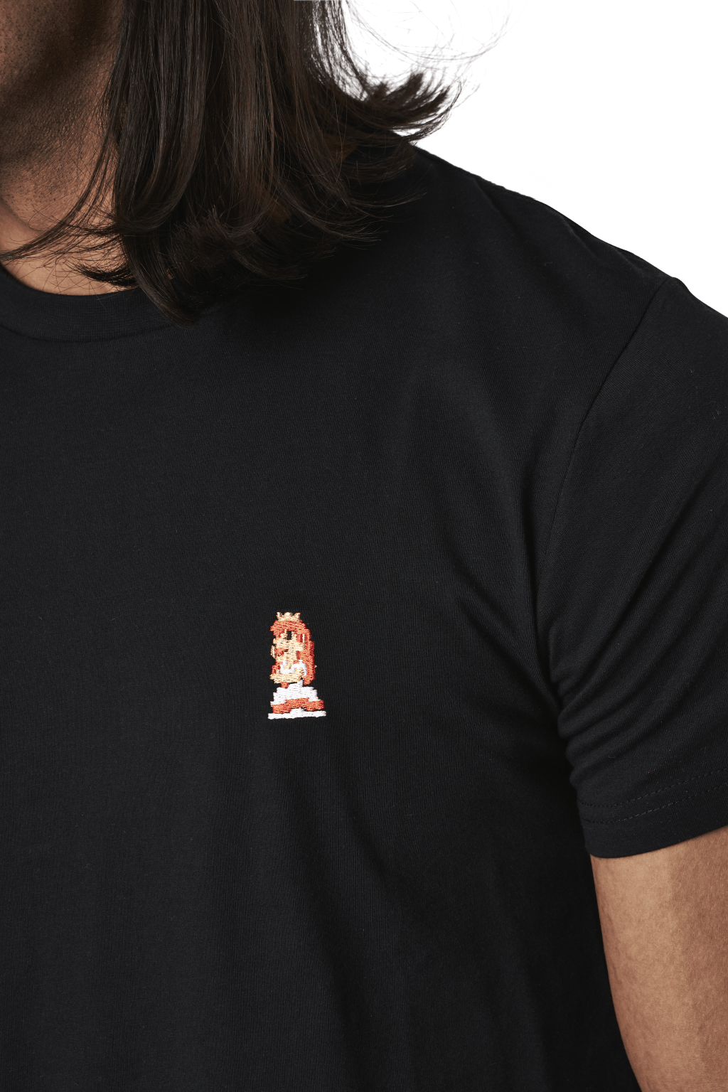 T-shirt Stockholm Peach Black - Bild 5