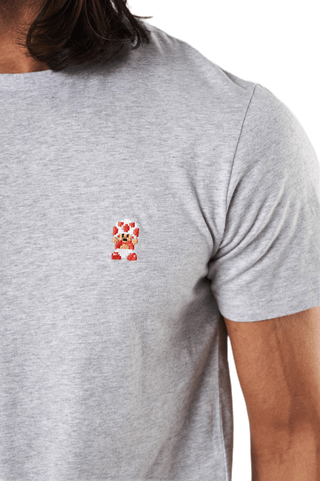 T-shirt Stockholm Toad Grey Melange - Bild 4