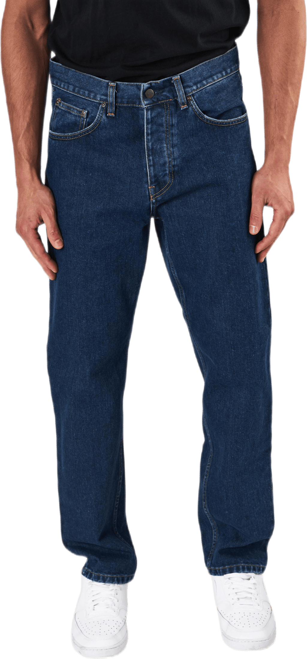 Newel Pant Blue /stone Washed