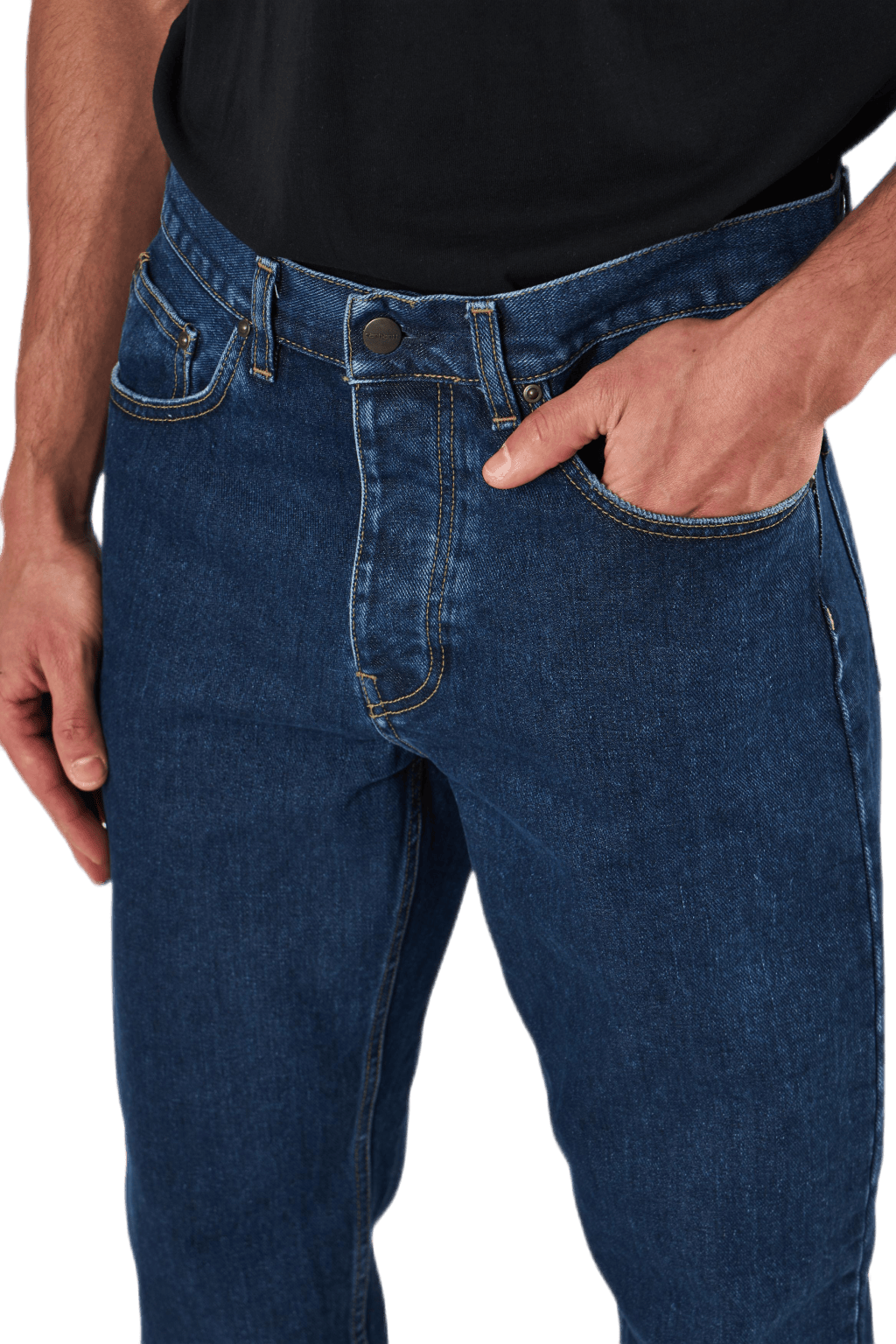 Newel Pant Blue /stone Washed - Bild 4