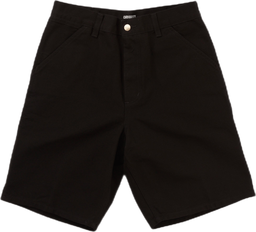 Single Knee Short Black /rinsed