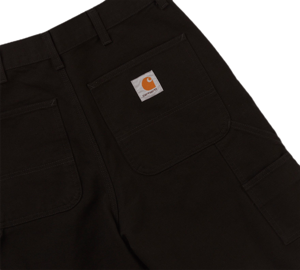 Single Knee Short Black /rinsed - Bild 3