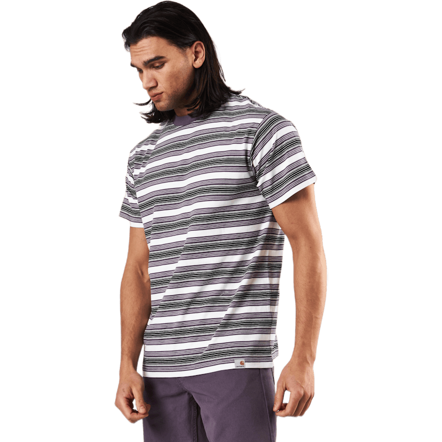 S/s Otis T-shirt Otis Stripe, Provence /—
