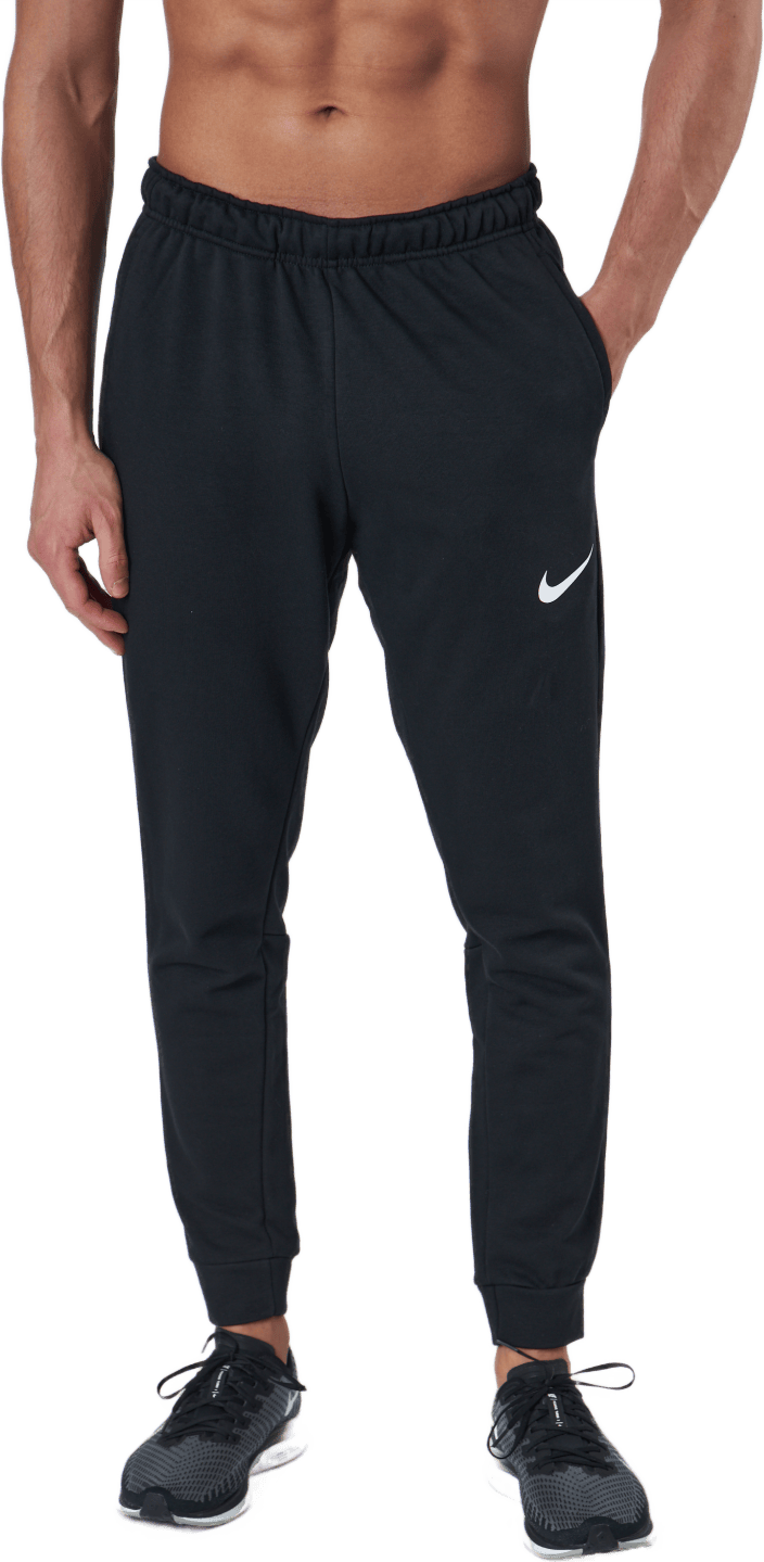 Dri-FIT Men's Tapered Training Pants BLACK/WHITE, Male, Apparels, Pants, Workout, Black, M