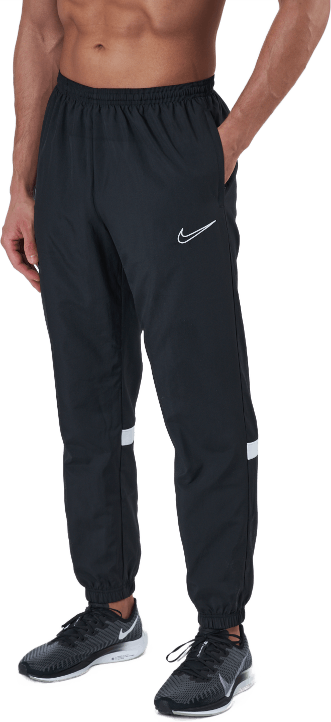 Men Soccer Track Pants Black/white/white/white, Male, Apparels, Pants, Soccer, Black, L