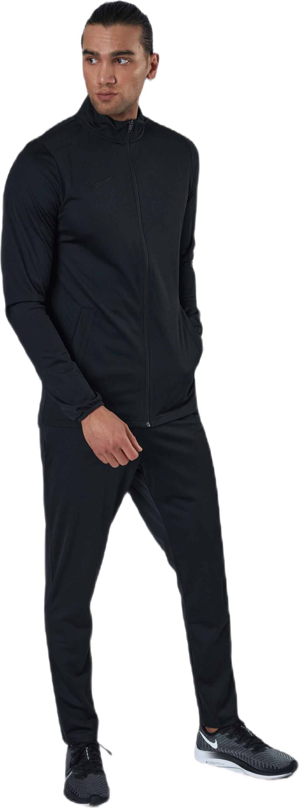 Dri-fit Academy Soccer Track Black/black/black, Male, Kläder, Skjortor, Fotboll, Svart, XL