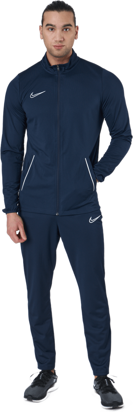 Dri-fit Academy Soccer Track Obsidian/white, Male, Odzież, Koszule, Piłka nożna, Niebieski, S