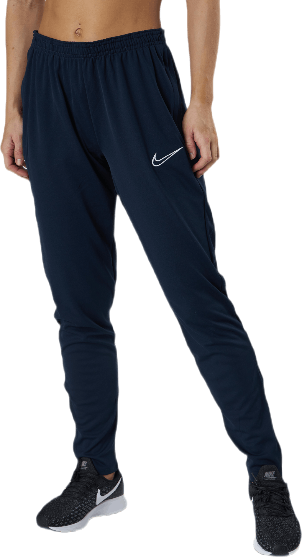 Dri-fit Academy W Soccer Pants Obsidian/white/white/white, Female, Apparels, Pants, Soccer, Black, L