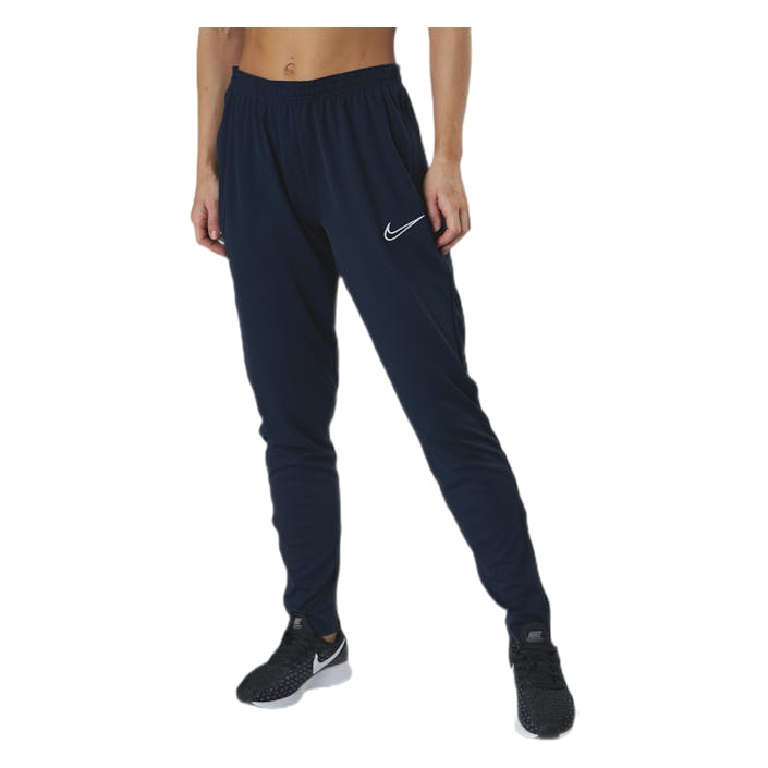 Dri-fit Academy W Soccer Pants Obsidian/white/white/white, Female, Odzież, Spodnie, Piłka nożna, Czarny, XL