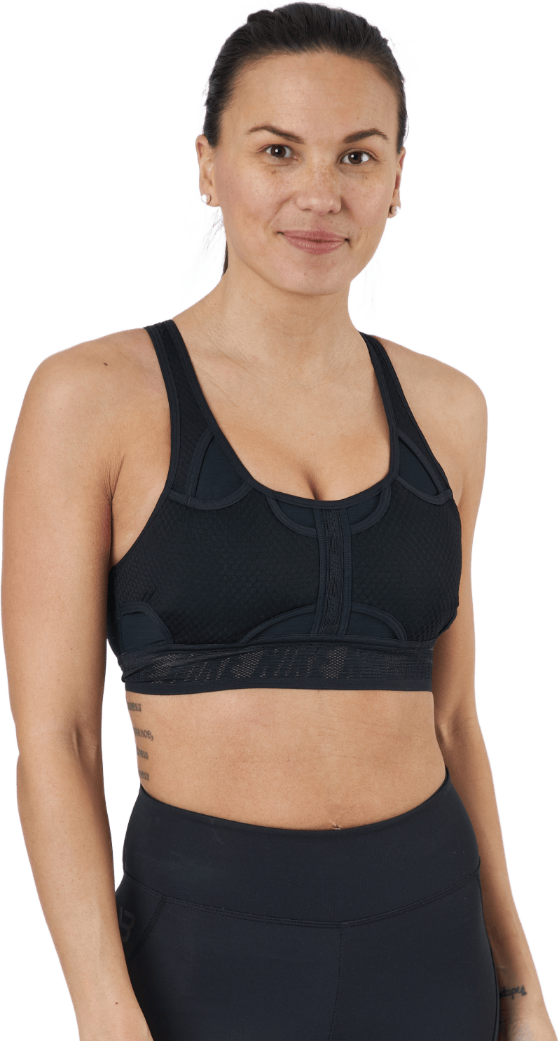Swoosh Ultrabreathe Women Bra Black/black/black/dk Smoke Gre