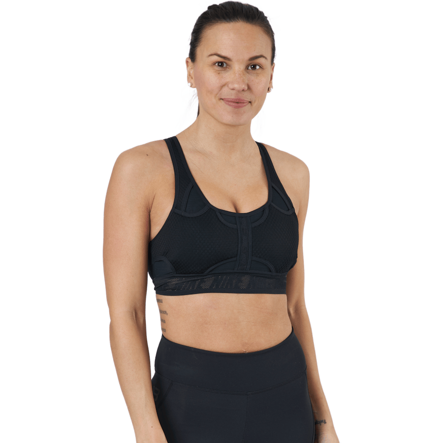 Swoosh Ultrabreathe Women Bra Black/black/black/dk Smoke Gre