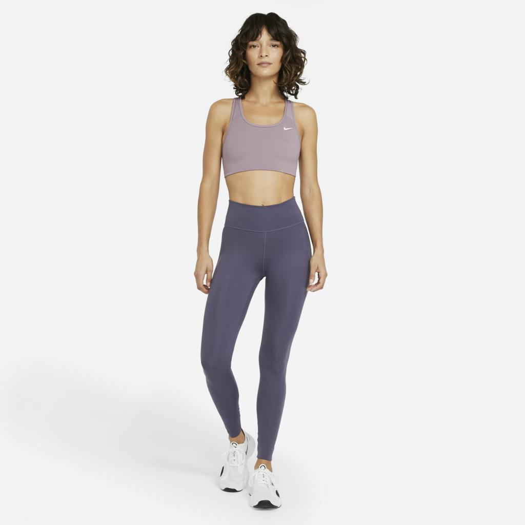 Nike One Luxe Dark Raisin/clear, Female, Apparels, Leggings, Workout, Blue, M