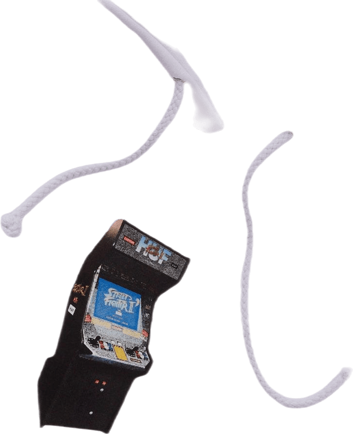 Arcade P/o Hoodie White - Bild 2