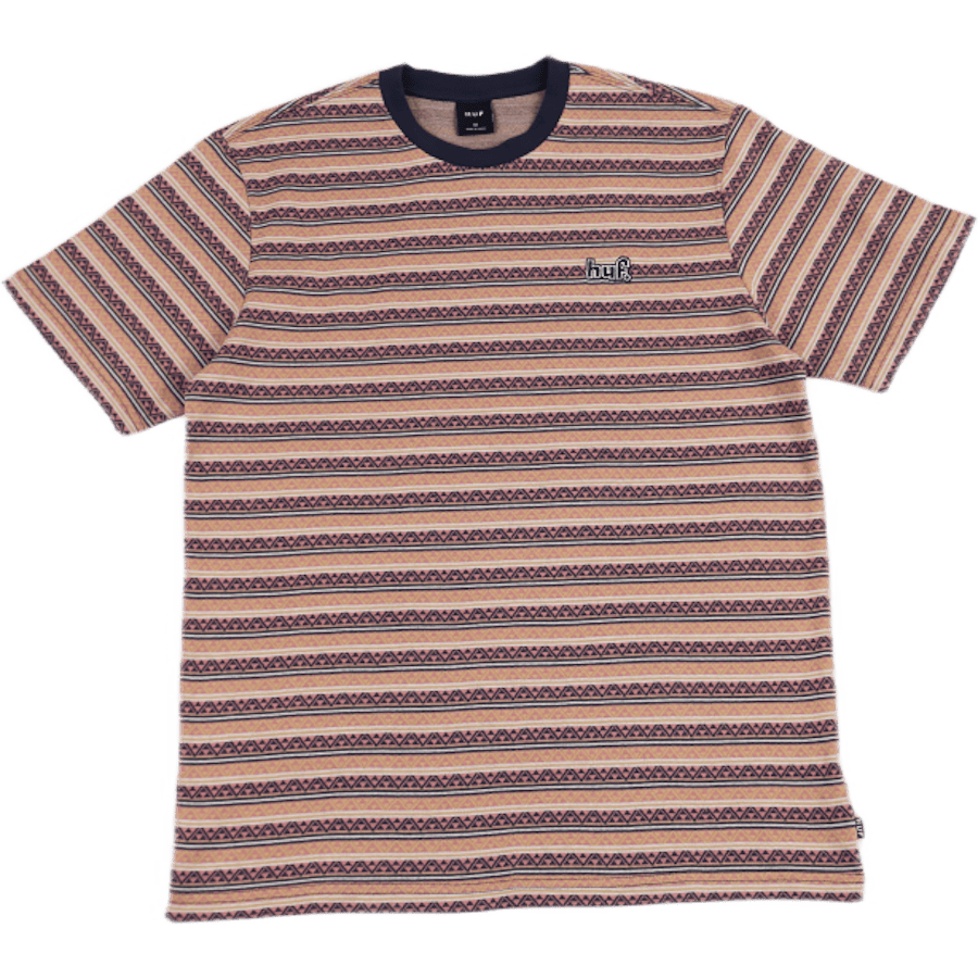 Allen S/s Knit Top Dusty Rose