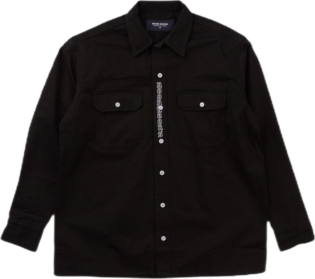Johnnys Workwear Shirt Black