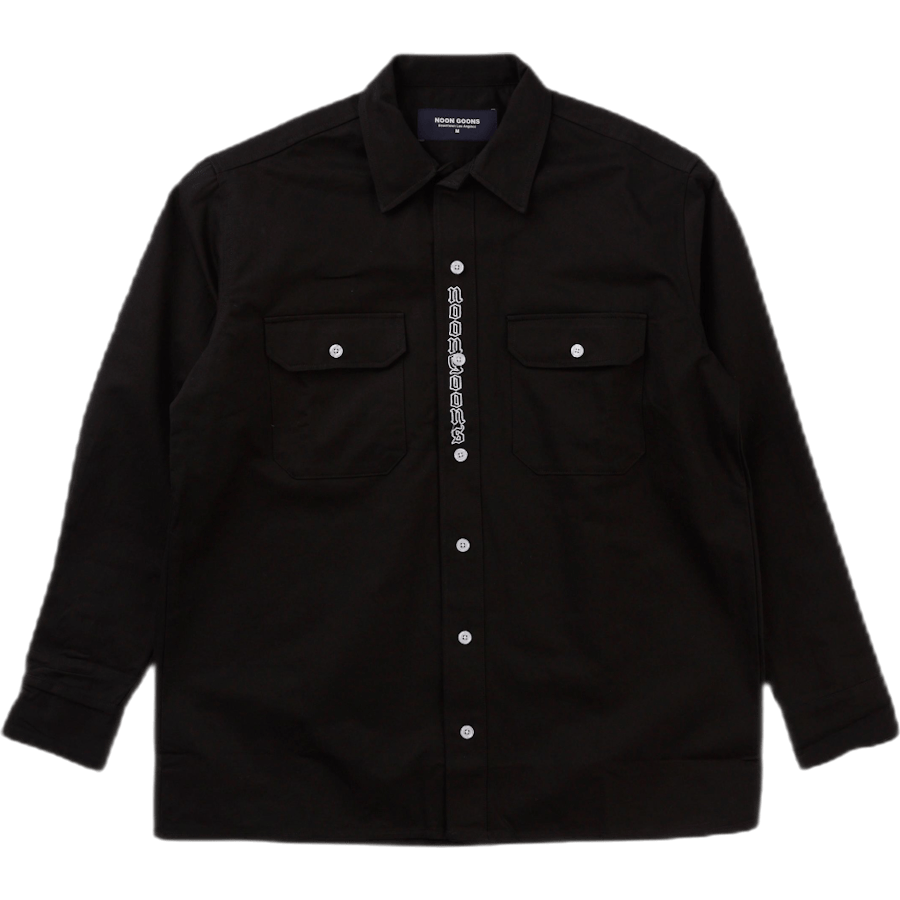 Johnnys Workwear Shirt Black