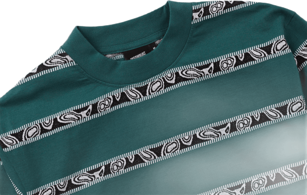 Eye Stripe Long Sleeve Tee Jade - Bild 2