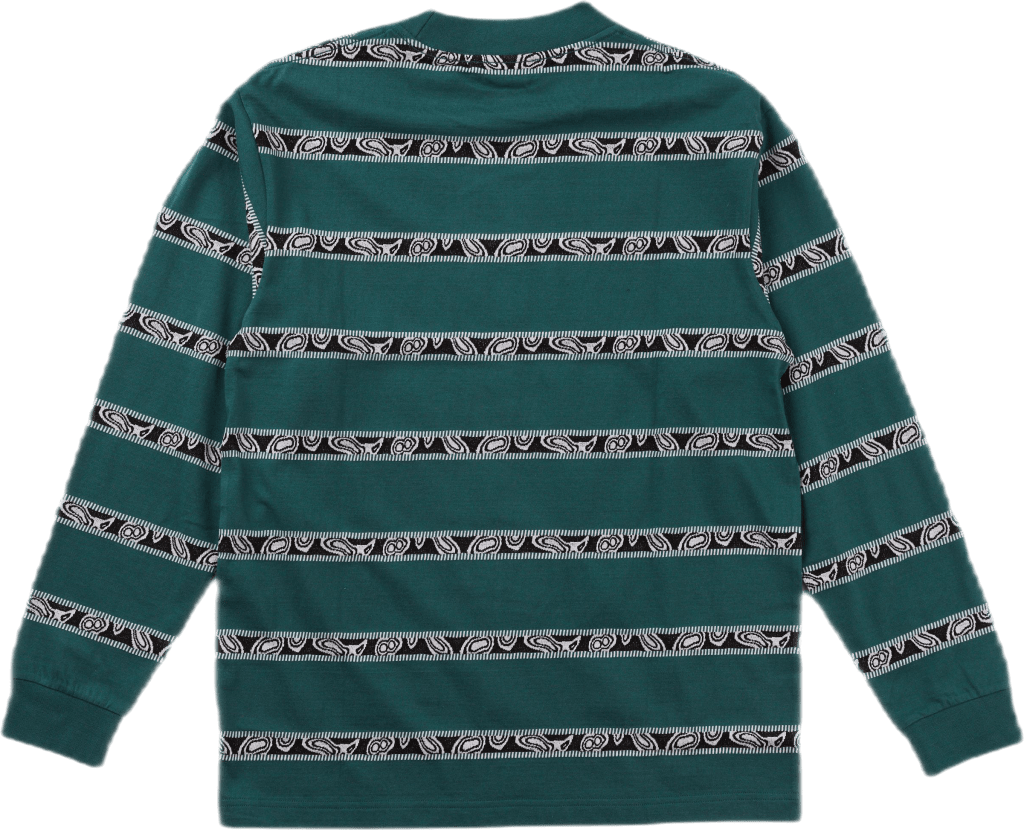 Eye Stripe Long Sleeve Tee Jade - Bild 3