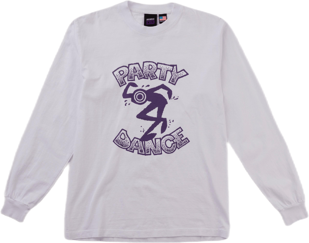 Party Dance L/s Tee White