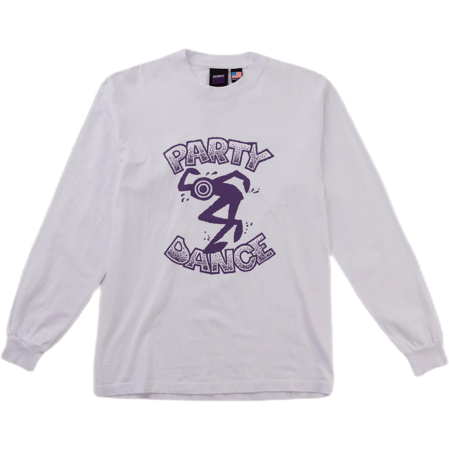 Party Dance L/s Tee White