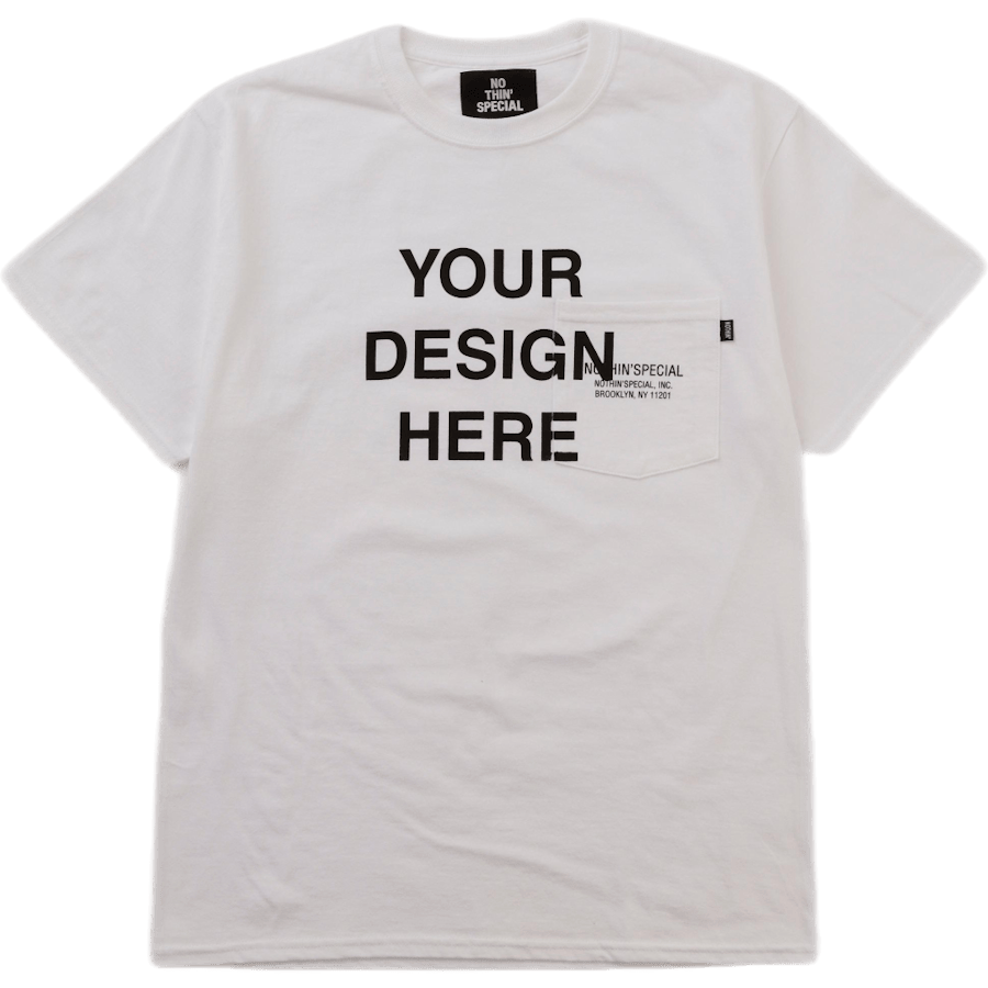Make Your Own Tee White